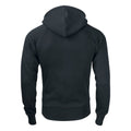 Black - Back - Clique Unisex Adult Harper Full Zip Hoodie