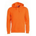 Visibility Orange - Front - Clique Unisex Adult Basic Hoodie