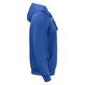 Royal Blue - Side - Clique Unisex Adult Basic Active Hoodie