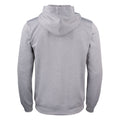 Grey Melange - Back - Clique Unisex Adult Basic Active Hoodie