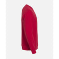 Red - Lifestyle - Clique Unisex Adult Classic Plain Round Neck Sweatshirt