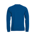 Royal Blue - Back - Clique Unisex Adult Classic Plain Round Neck Sweatshirt