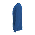 Royal Blue - Side - Clique Unisex Adult Classic Plain Round Neck Sweatshirt