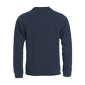 Dark Navy - Back - Clique Unisex Adult Classic Plain Round Neck Sweatshirt