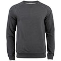 Anthracite - Front - Clique Mens Premium Melange Sweatshirt