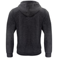 Anthracite Melange - Back - Clique Unisex Adult Basic Hoodie