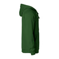 Bottle Green - Lifestyle - Clique Unisex Adult Basic Hoodie