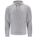 Grey Melange - Front - Clique Unisex Adult Basic Hoodie