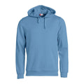 Light Blue - Front - Clique Unisex Adult Basic Hoodie