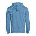 Light Blue - Back - Clique Unisex Adult Basic Hoodie