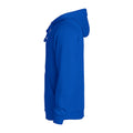 Royal Blue - Side - Clique Unisex Adult Basic Hoodie