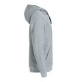 Grey - Lifestyle - Clique Mens Classic Melange Hoodie