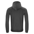 Anthracite Melange - Back - Clique Mens Classic Melange Full Zip Hoodie