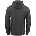 Anthracite Melange - Back - Clique Mens Premium Melange Hoodie