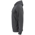 Anthracite Melange - Side - Clique Mens Premium Melange Hoodie