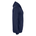 Dark Navy - Lifestyle - Clique Mens Premium Organic Cotton Full Zip Hoodie