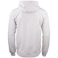 Natural Melange - Back - Clique Mens Premium Organic Cotton Full Zip Hoodie