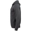 Anthracite - Lifestyle - Clique Mens Premium Organic Cotton Full Zip Hoodie