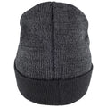 Black - Back - Clique Unisex Adult Hubert Reflective Beanie