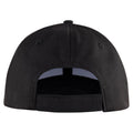 Black - Back - Clique Unisex Adult Melange Cap