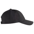 Black - Side - Clique Unisex Adult Melange Cap