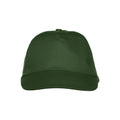 Bottle Green - Front - Clique Unisex Adult Texas Cap