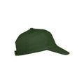 Bottle Green - Side - Clique Unisex Adult Texas Cap