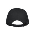 Black - Back - Clique Unisex Adult Davis Cap