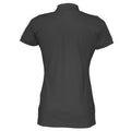 Black - Back - Cottover Womens-Ladies Pique Lady T-Shirt