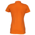 Orange - Back - Cottover Womens-Ladies Pique Lady T-Shirt