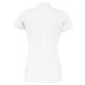 White - Back - Cottover Womens-Ladies Pique Lady T-Shirt