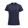 Dark Navy - Front - Clique Womens-Ladies Premium T-Shirt