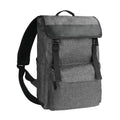 Grey Melange - Front - Clique Melange Backpack