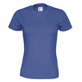 Royal Blue - Front - Cottover Womens-Ladies Organic T-Shirt