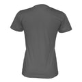 Charcoal - Back - Cottover Womens-Ladies Organic T-Shirt