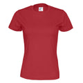 Red - Front - Cottover Womens-Ladies Organic T-Shirt