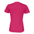 Dark Cerise - Back - Cottover Womens-Ladies Organic T-Shirt