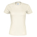 Off White - Front - Cottover Womens-Ladies Organic T-Shirt