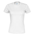 White - Front - Cottover Womens-Ladies Organic T-Shirt