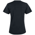 Black - Back - Clique Womens-Ladies Premium T-Shirt