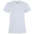 White - Front - Clique Womens-Ladies Premium T-Shirt