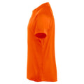 Visibility Orange - Lifestyle - Clique Mens Premium Active T-Shirt