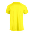 Visibility Yellow - Back - Clique Mens Premium Active T-Shirt