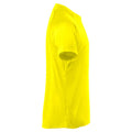 Visibility Yellow - Side - Clique Mens Premium Active T-Shirt