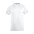 White - Front - Clique Mens Premium Active T-Shirt