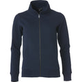 Dark Navy - Front - Clique Womens-Ladies Classic Full Zip Sweatshirt