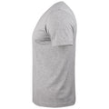 Grey Melange - Lifestyle - Clique Unisex Adult Melange V Neck T-Shirt