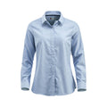 Royal Blue - Front - Clique Womens-Ladies Garland Formal Shirt