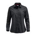 Black - Front - Clique Womens-Ladies Garland Formal Shirt