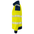 Yellow-Navy - Lifestyle - Projob Mens Hi-Vis Sweatshirt